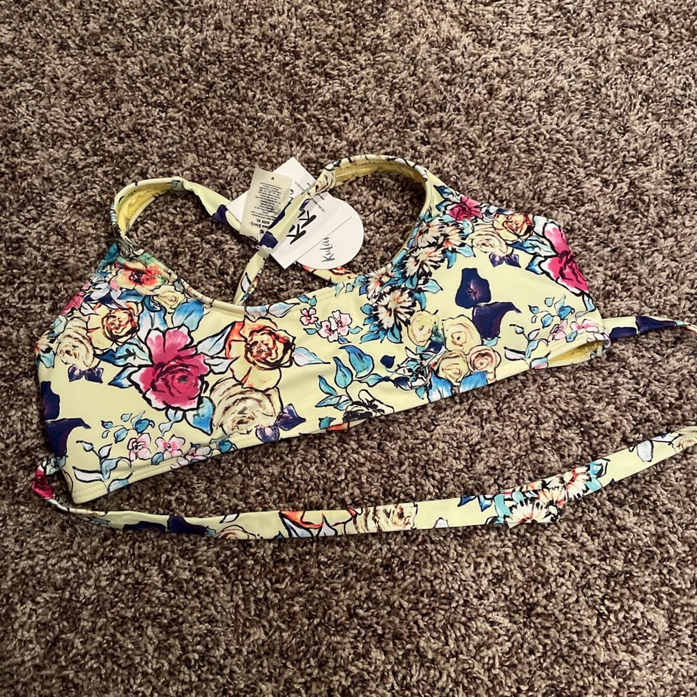 Kulani Kini bikini top with padding XL NWT